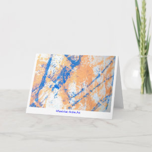Cartes pour notes d'art d'action de fauteuil