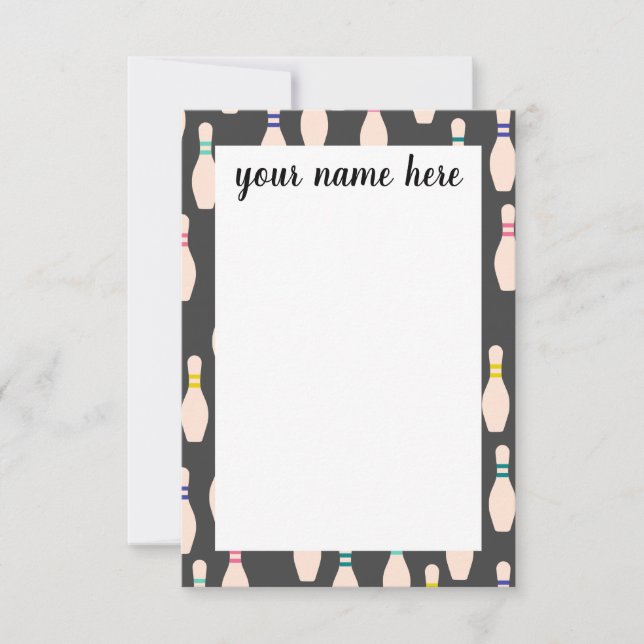 Cartes pour notes de casiers personnalisés (Devant)
