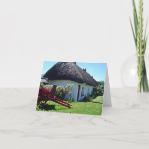Cartes pour notes de chalet irlandais