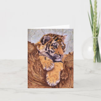 Cartes pour notes de CUB de tigre
