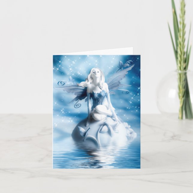 Cartes pour notes de fées d'eau (Devant)