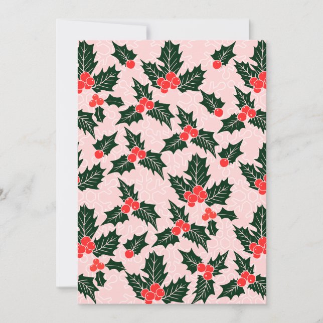 Cartes pour notes de Noël personnalisés (Devant)