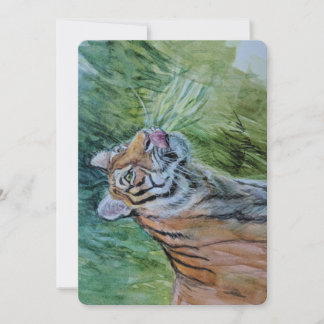 Cartes pour notes de tigre