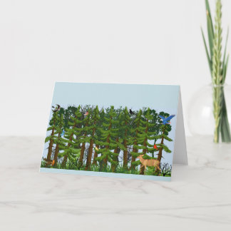 cartes pour notes "Dense Forest"
