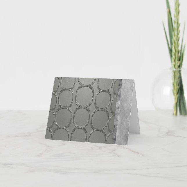 Cartes pour notes du design argenté (Devant)
