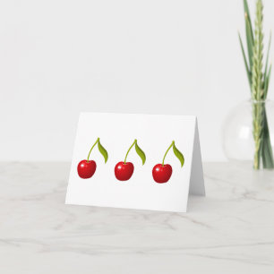 Cartes pour notes gros cerisiers blancs