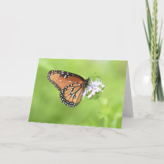 Cartes pour notes papillons d'automne (vierge à l'