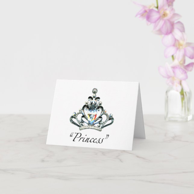 cartes pour notes "princesse" (Orchidée)