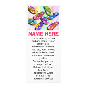 Cartes promotionnelles de support - bascules