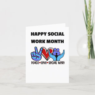 Cartes Remerciements des travailleurs sociaux