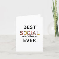 Cartes Remerciements des travailleurs sociaux