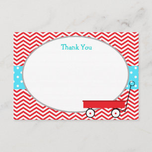 Cartes rouges de Merci de chariot