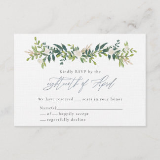 Cartes RSVP de Catherine & Bo