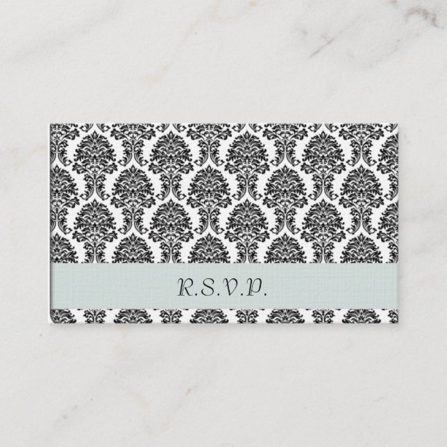 Cartes RSVP de mariage (Devant)