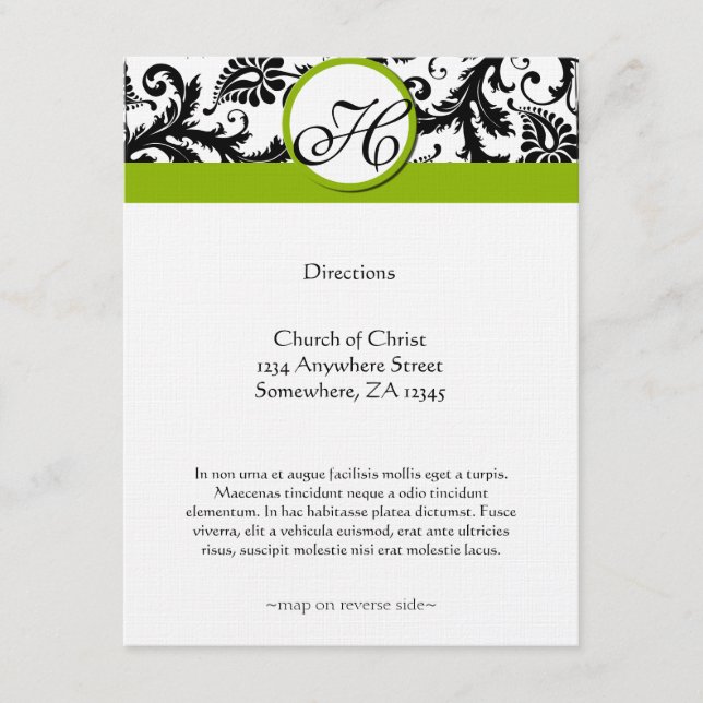 Cartes RSVP-Exigez les Inivitations de 5 x 7 (Devant)