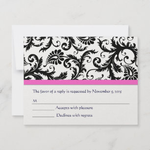 Cartes RSVP-Exigez les Inivitations de 5 x 7