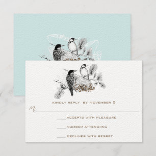Cartes RSVP-Exigez les Inivitations de 5 x 7