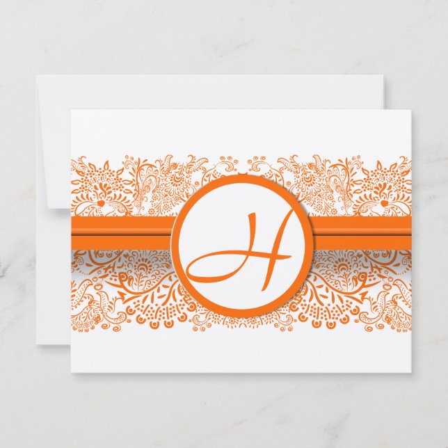 Cartes RSVP-Exigez les Inivitations de 5 x 7 (Devant)