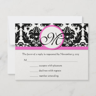 Cartes RSVP-Exigez les Inivitations de 5 x 7