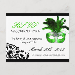Cartes RSVP masquées
