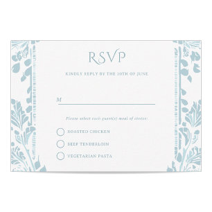 Cartes RSVP Norwich Wedding