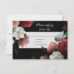 Cartes RSVP Rêves Floraux