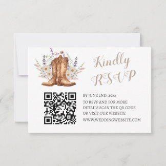 Cartes RSVP Rustique Ouest Pays