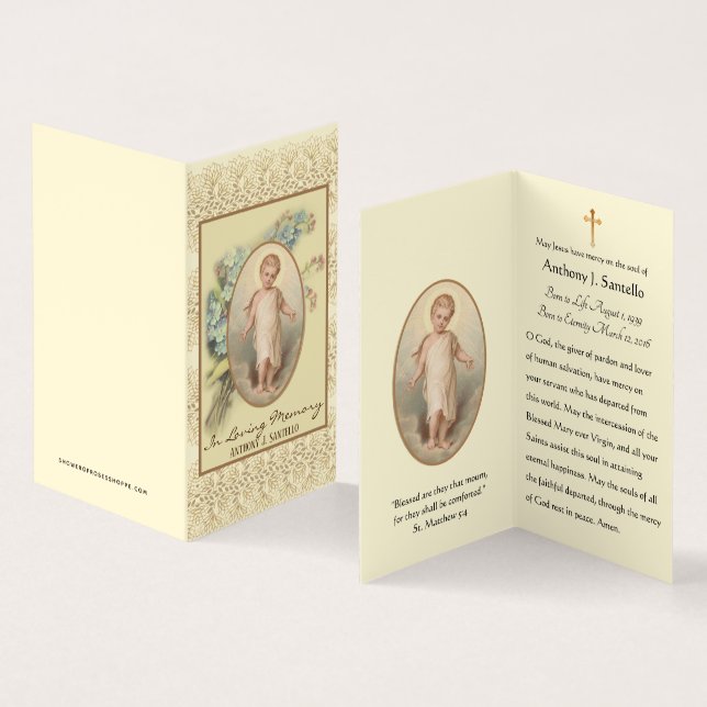 Cartes sacrées du Mémorial funéraire Religieux Cat (Intérieur et extérieur)