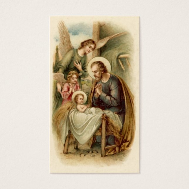 Cartes Saint (Citation) : Nativité Saint-Joseph (Devant)