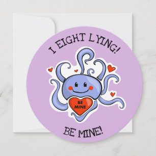 Cartes Saint Valentin Octopus