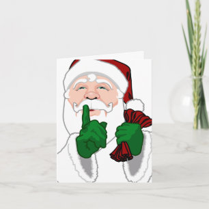 Cartes Santa Clause Cartes Noël Carte de voeux