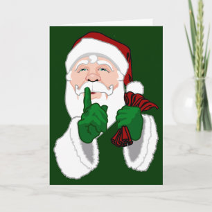 Cartes Santa Clause Cartes Noël Carte de voeux