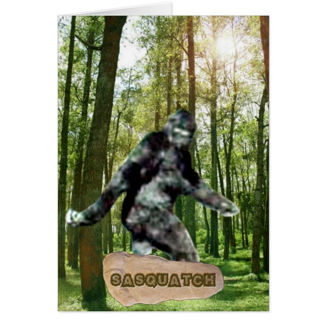 Cartes Sasquatch (Devant)