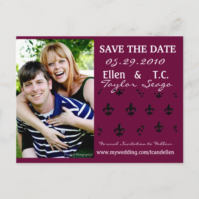 cartes Save The Date (Devant)