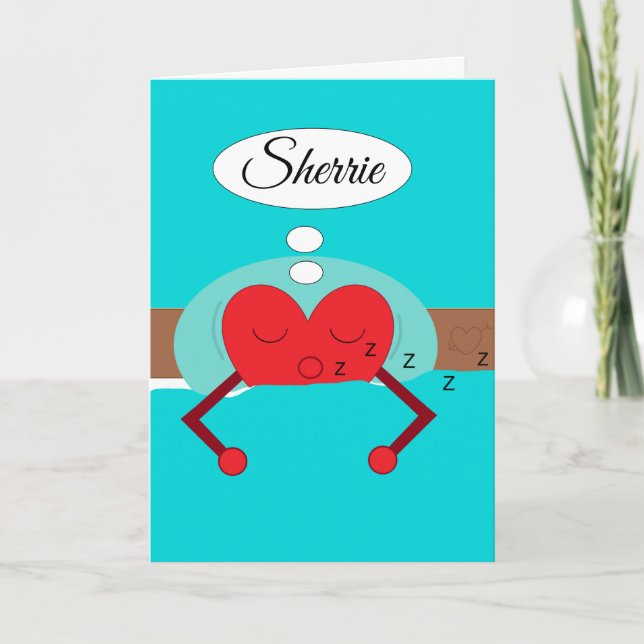 Cartes Shades of Green Heart Dreams (Devant)