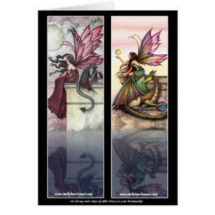Cartes Signets de Fée Dragon par Molly Harrison