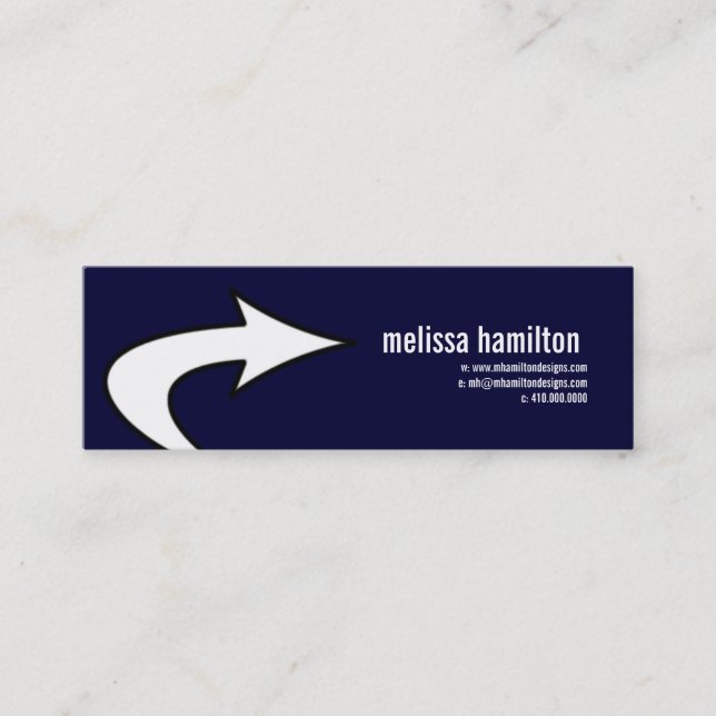 Cartes simples de contact (Devant)