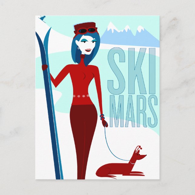 Cartes Ski Mars (Devant)