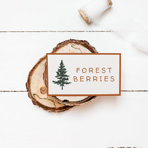 Cartes Snack de Fête à thème Forêt - Baies de Forê
