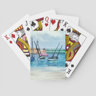 Cartes Soirée de jeu à thème plage !