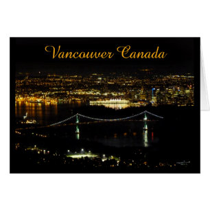 Cartes souvenirs Vancouver BC Cartes de souvenirs