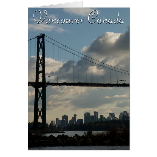 Cartes souvenirs Vancouver BC Cartes de souvenirs  (Devant)