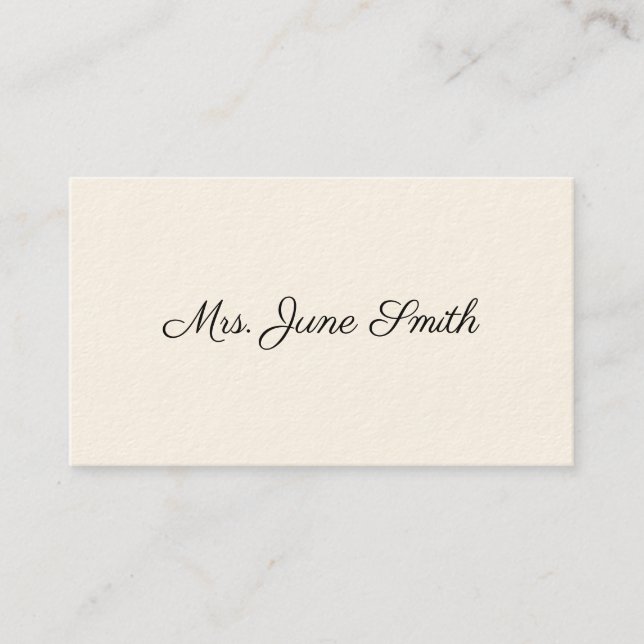 Cartes téléphoniques victoriennes simples (Devant)