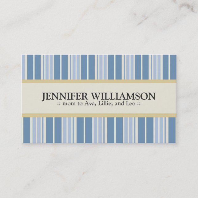 Cartes Tendance Customisée Pour Les Fêtes De Famil (Devant)
