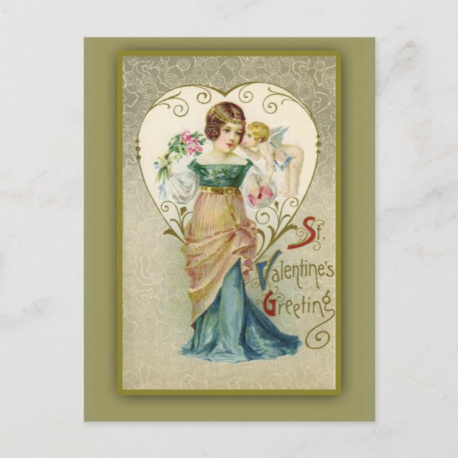Cartes Valentine vintages et cartes postales (Devant)