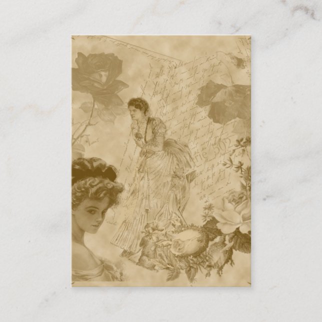 cartes verticales orientées de profil d'affaires (Devant)