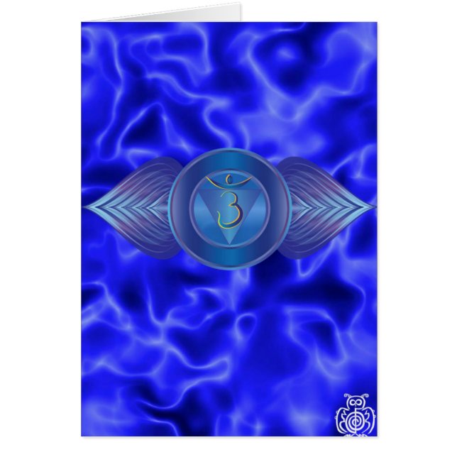 Cartes vierges de Chakra de troisième oeil (Devant)