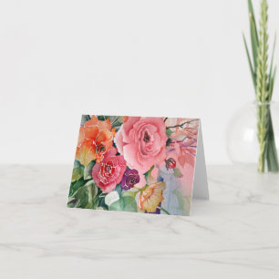 Cartes vierges de jardin de ressort