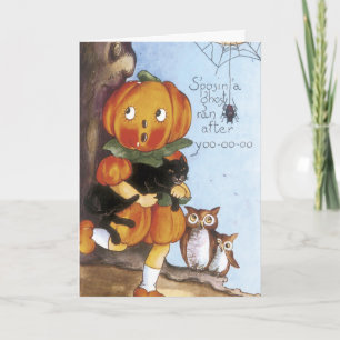 Cartes vintages de Halloween