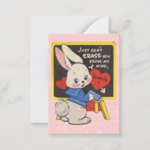 Cartes vintages d'enfant de Valentine